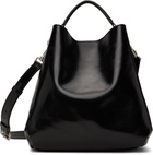 Dries Van Noten Black Leather Bag