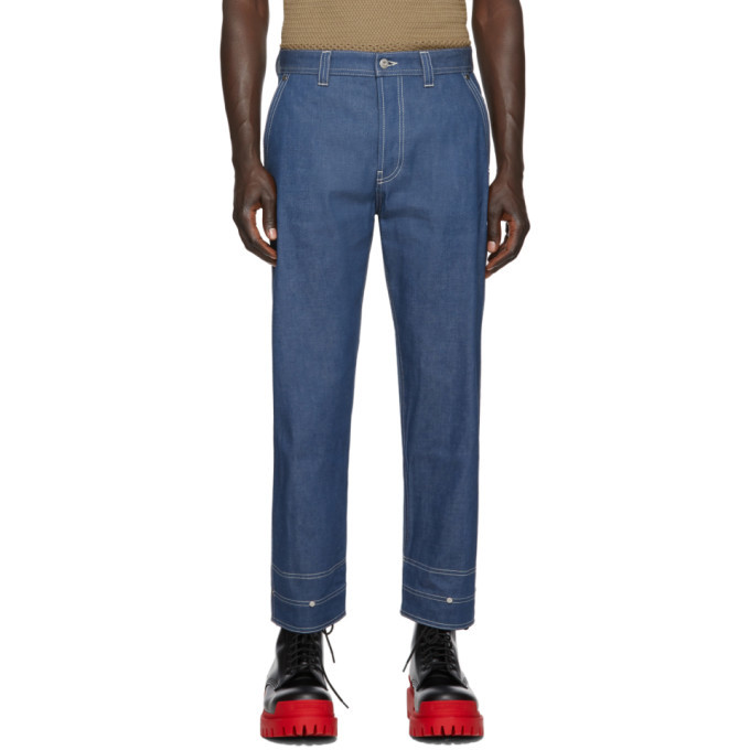 Photo: Valentino Blue Cargo Jeans