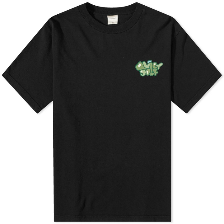 Photo: Quiet Golf Men's Greens Logo T-Shirt in Black