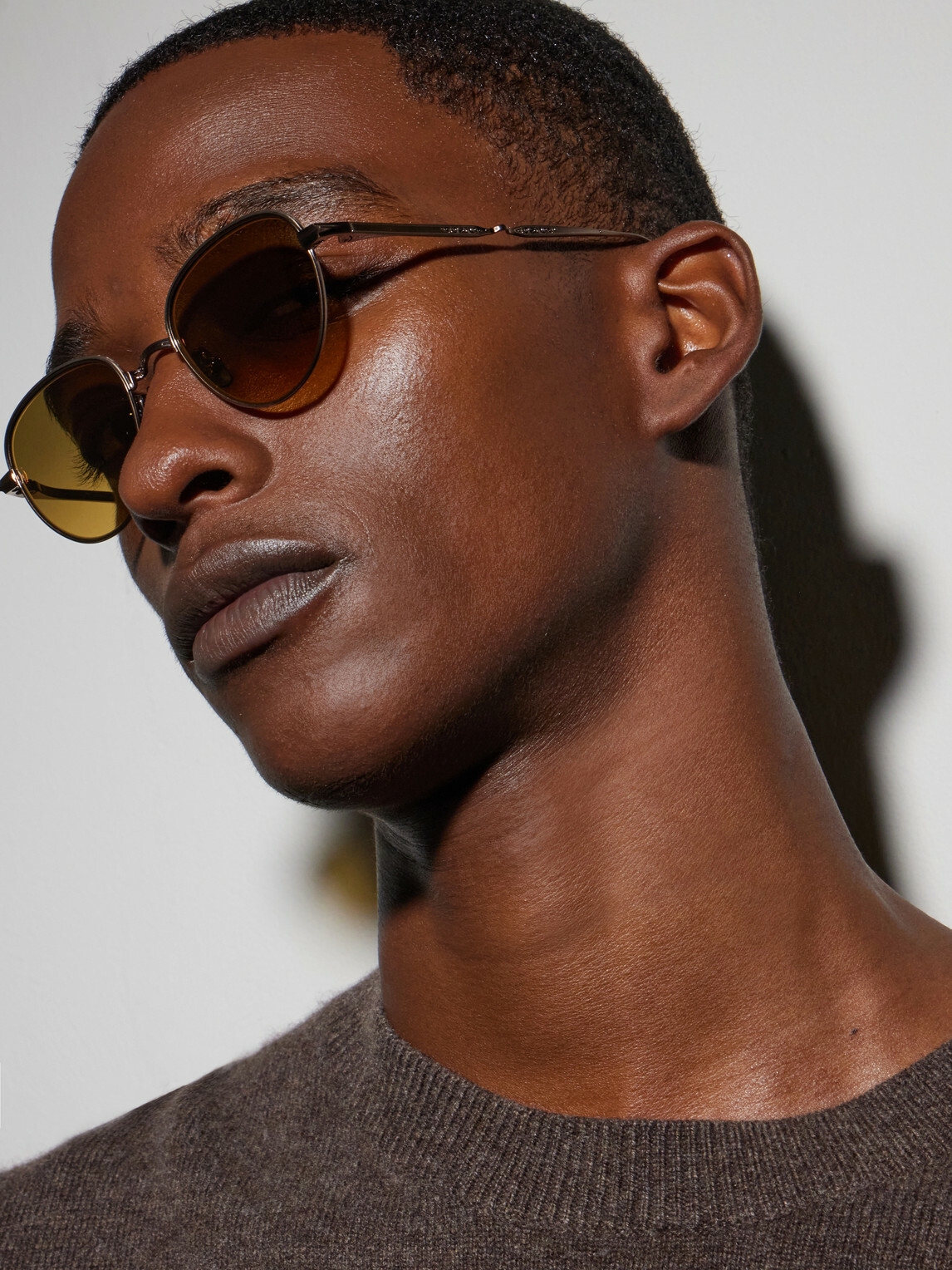 Garrett Leight California Optical - Wells J Round-Frame Titanium Sunglasses