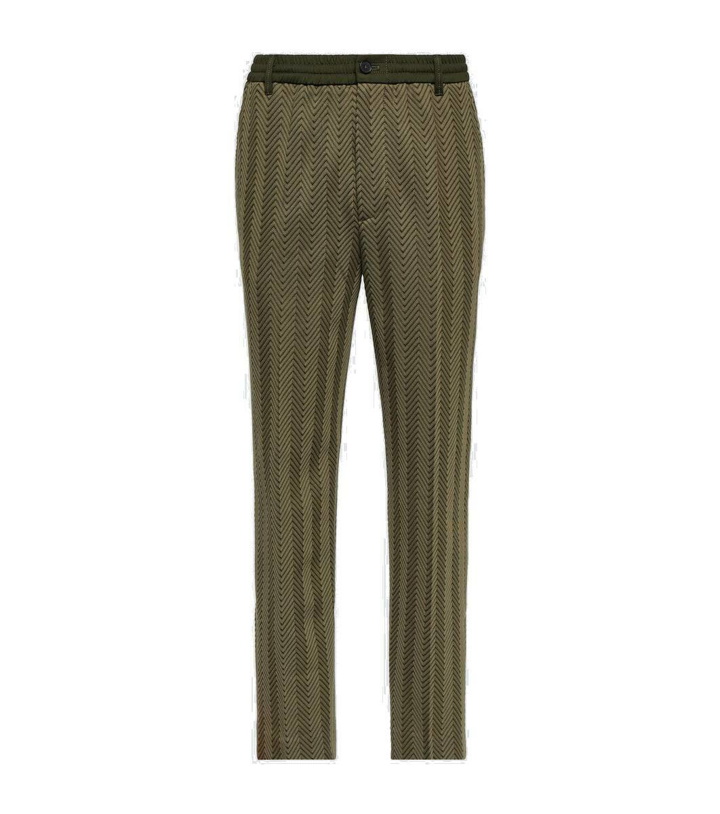 Photo: Missoni Zig Zag cotton-blend straight pants