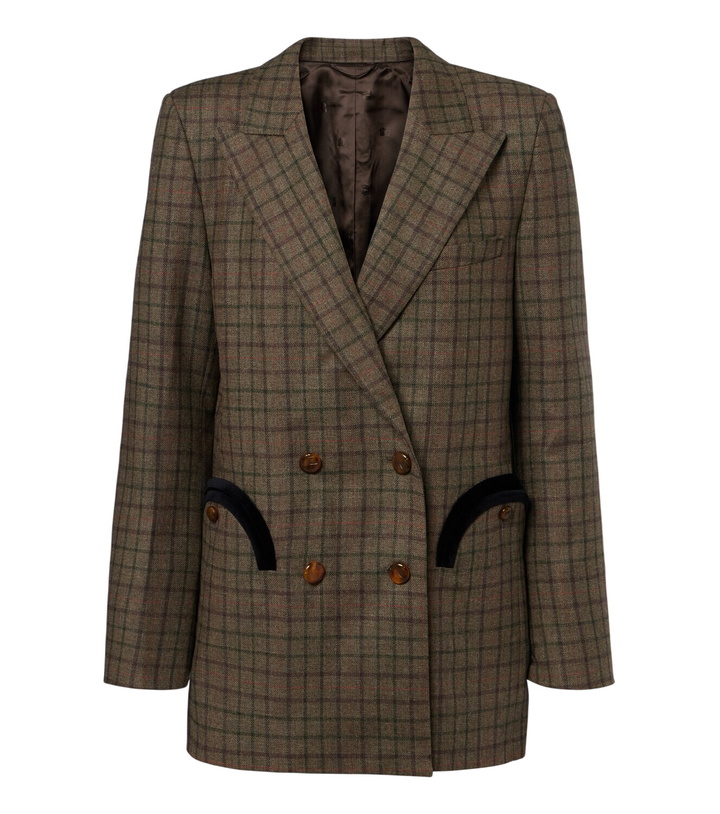 Photo: Blazé Milano Everyday checked wool and cashmere blazer