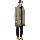 N.Hoolywood Green Nylon Coat