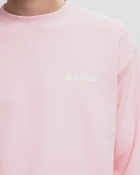 Barbour Nicholas Crew pink Mens Sweatshirt