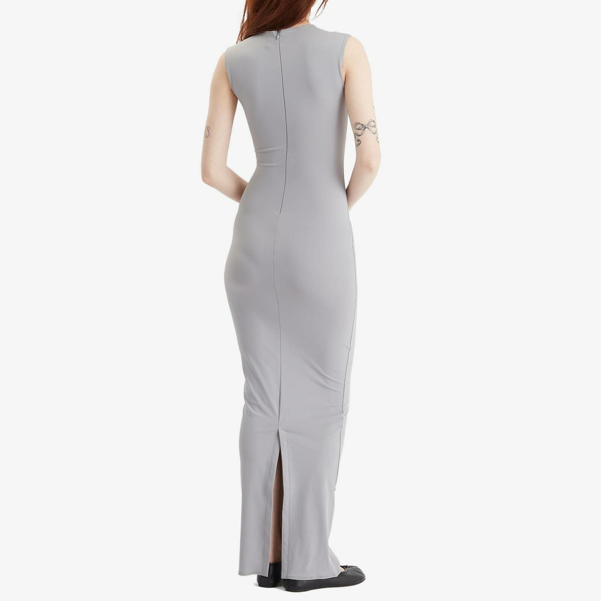 Entire Studios Women's Sleeveless Maxi Dress in Rhino