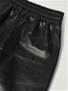 Fear of God - Straight-Leg Full-Grain Leather Trousers - Black