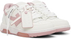Off-White White 'Out Of Office' Calf Leather Sneakers