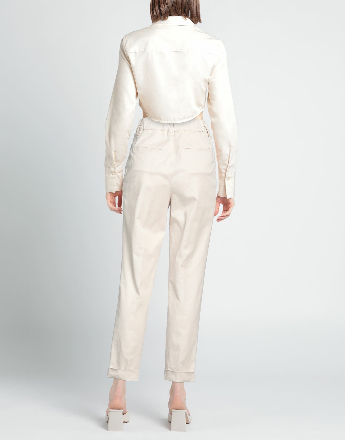 Peserico Womens Pants Cream
