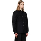 Rick Owens Black Tower Overshirt