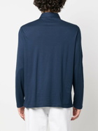 KITON - Cotton Blend Long Sleeve Polo Shirt