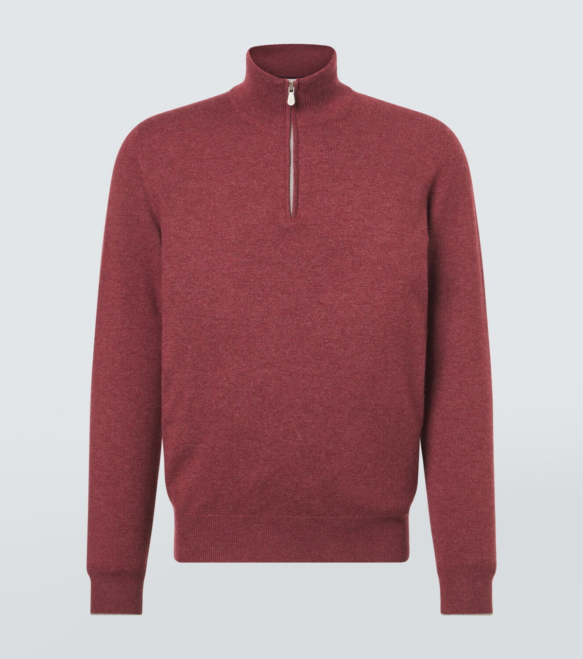 Brunello Cucinelli Cashmere half-zip sweater