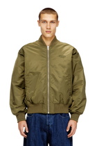 Diesel Padded bomber jacket with Oval D embroidery - Winter Jackets Mens in Multicolor