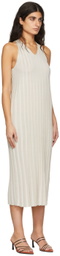 House of Dagmar Beige Arya Mid-Length Dress