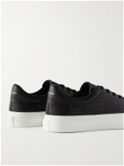 Givenchy - Perforated Leather Sneakers - Black