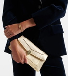 Bvlgari Serpenti Forever metallic leather clutch