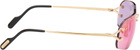 Cartier Gold Classic C Motif Sunglasses
