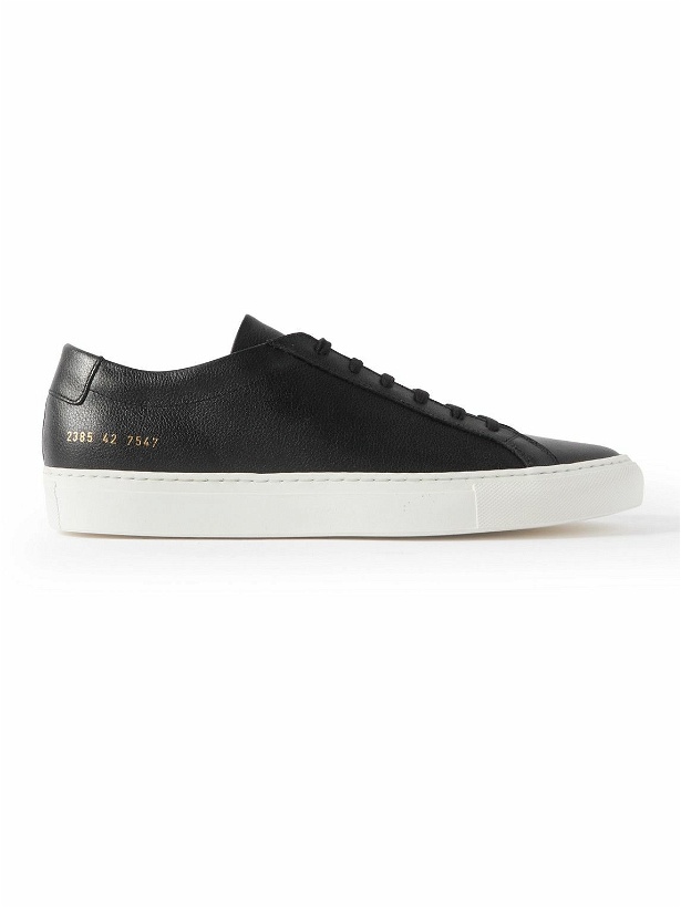 Photo: Common Projects - Original Achilles Leather Sneakers - Black