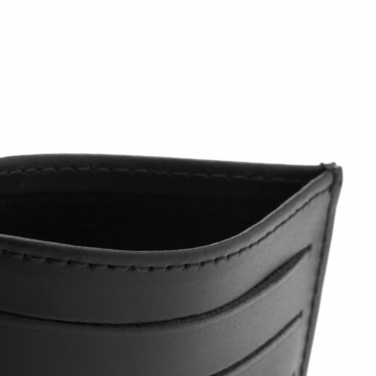 Maison Kitsuné Men's Fox Head Card Holder in Black 