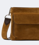 Métier Slide suede messenger bag