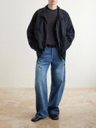 A.PRESSE - Cotton and Cashmere-Blend T-Shirt - Gray