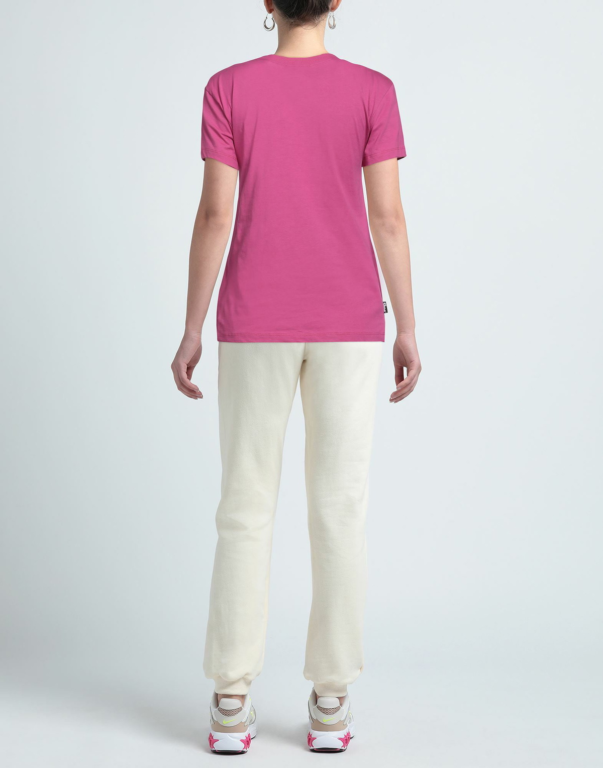 Shoe Womens T-shirt Fuchsia
