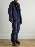 BOGNER - Cobe-D Quilted Corduroy Hooded Ski Jacket - Blue