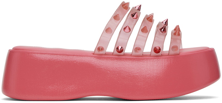 Photo: Jean Paul Gaultier Pink Melissa Edition Becky Punk Love Sandals