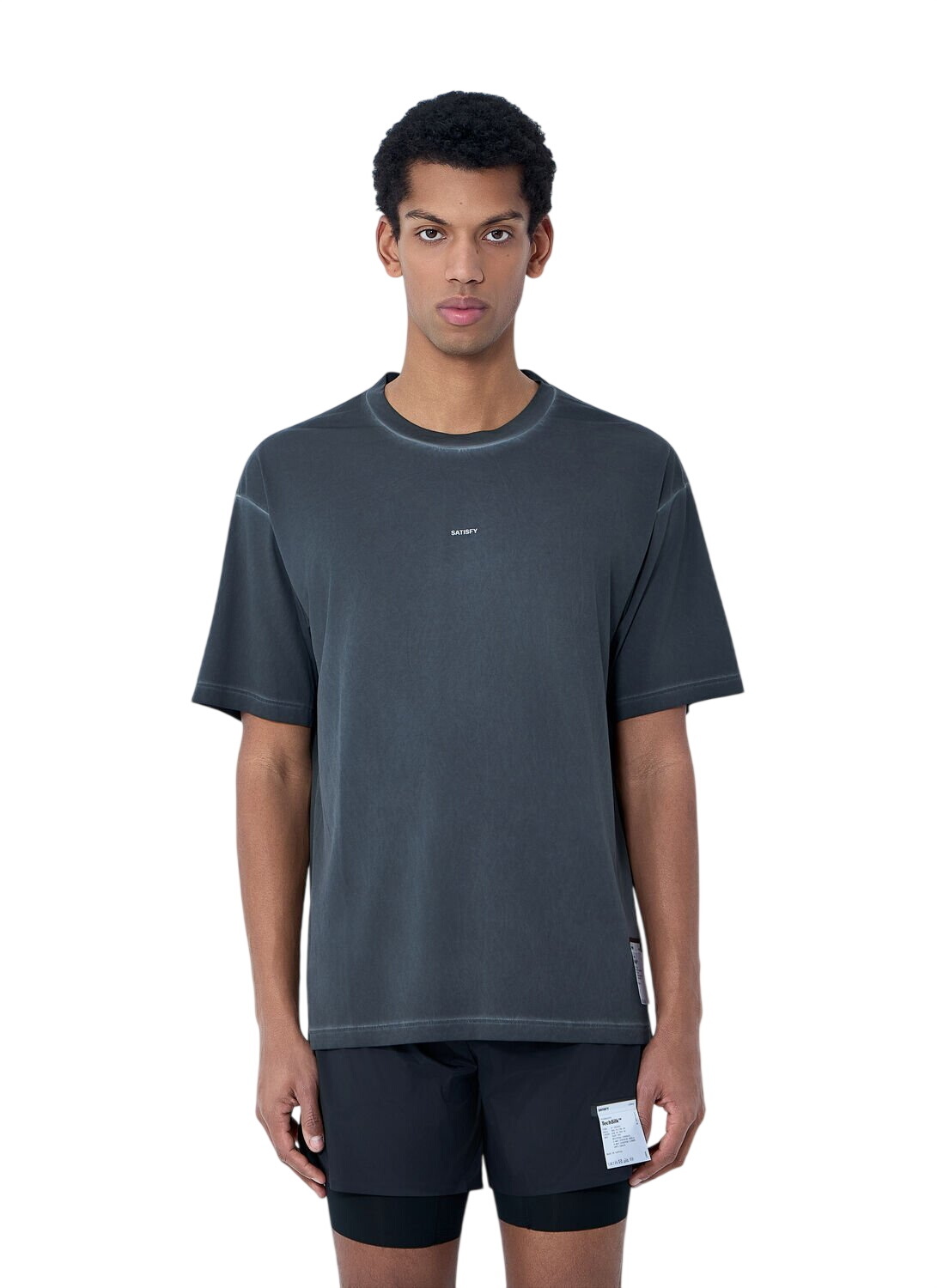 Lad Musician Black Big Flower T-Shirt Lad Musician