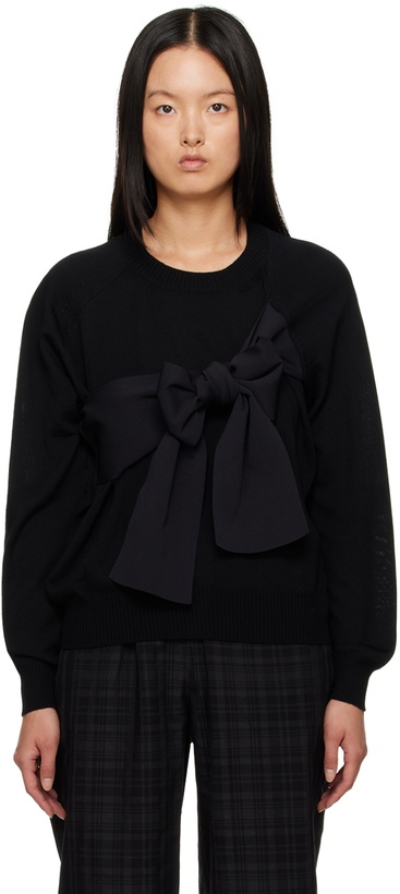 Photo: tao Black Bow Sweater