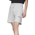 Essentials Grey Fleece Shorts