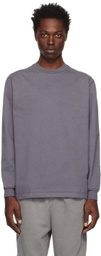 Lady White Co. Gray Rugby Long Sleeve T-Shirt