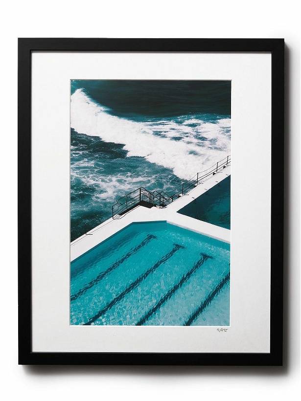 Photo: Sonic Editions - Framed 2019 Bondi Beach Blues Print, 16&quot; x 20&quot;