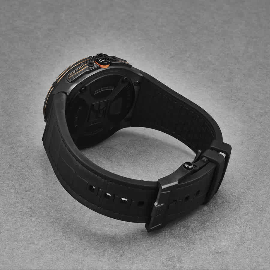 Franck Dubarry Crazy Wheel Black Dial Mens Watch CW-04-03