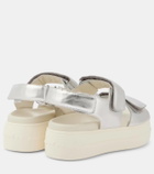 Hogan H680 leather sandals