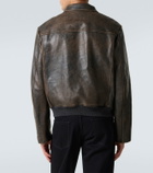 The Row Akia leather jacket