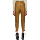 Isabel Marant Brown Leather Cadix Pants