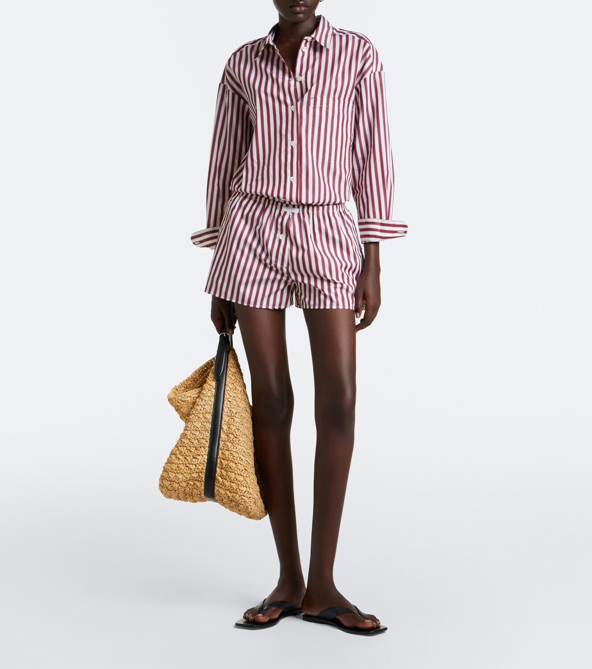 Eres Sir striped cotton shirt