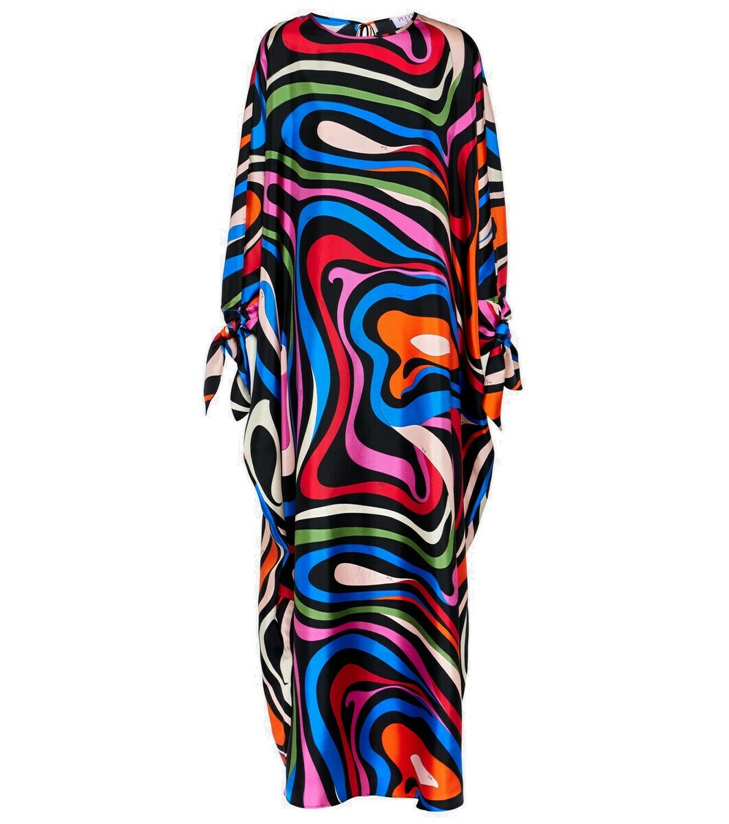 Pucci Marmo silk twill kaftan Emilio Pucci