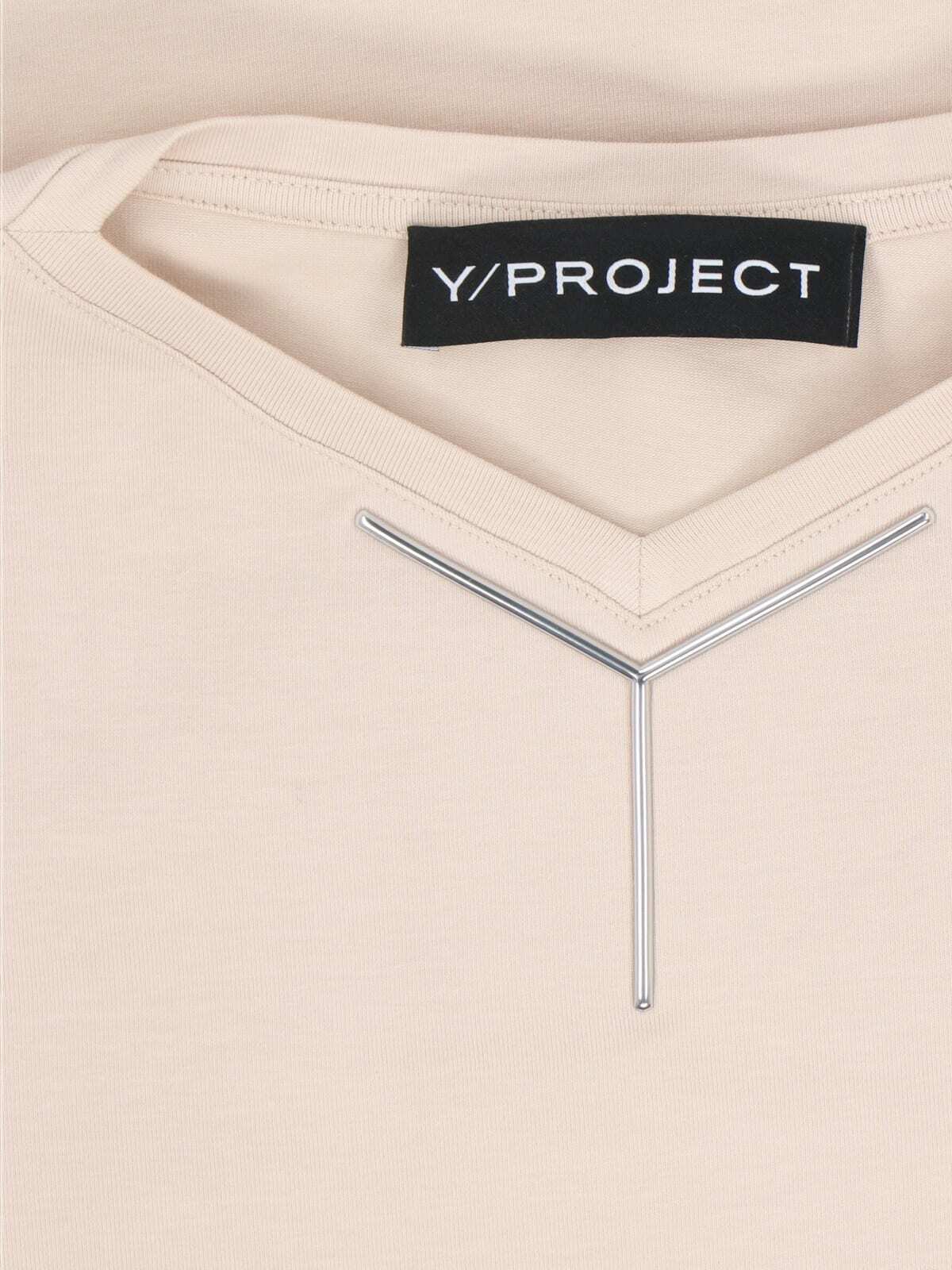 Y/Project y Chrome Baby Logo T-shirt