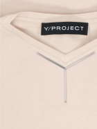 Y/Project y Chrome Baby Logo T-shirt