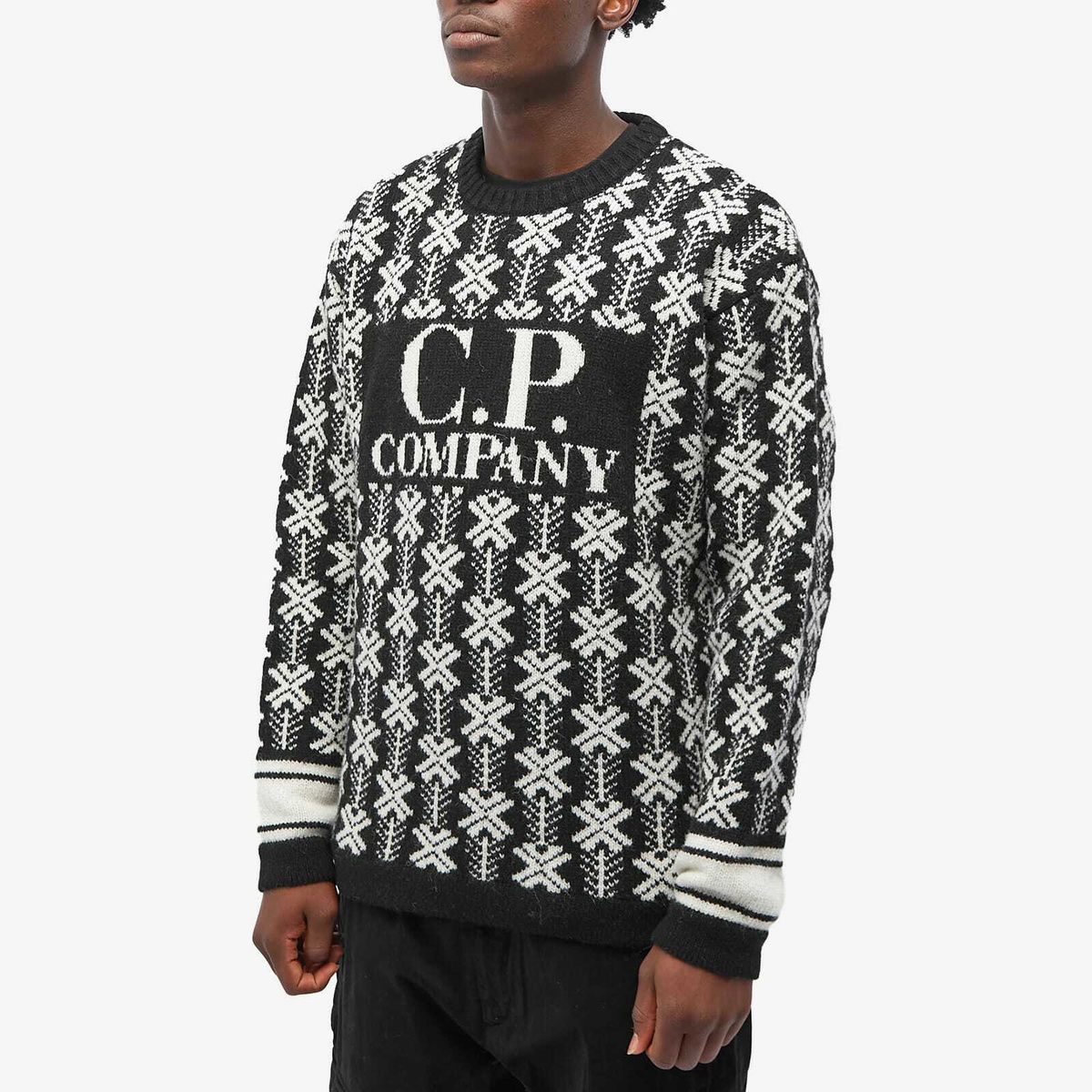 Grey Sweater Cp Company Jumper Grey Knit Jumper Grey Cp Company