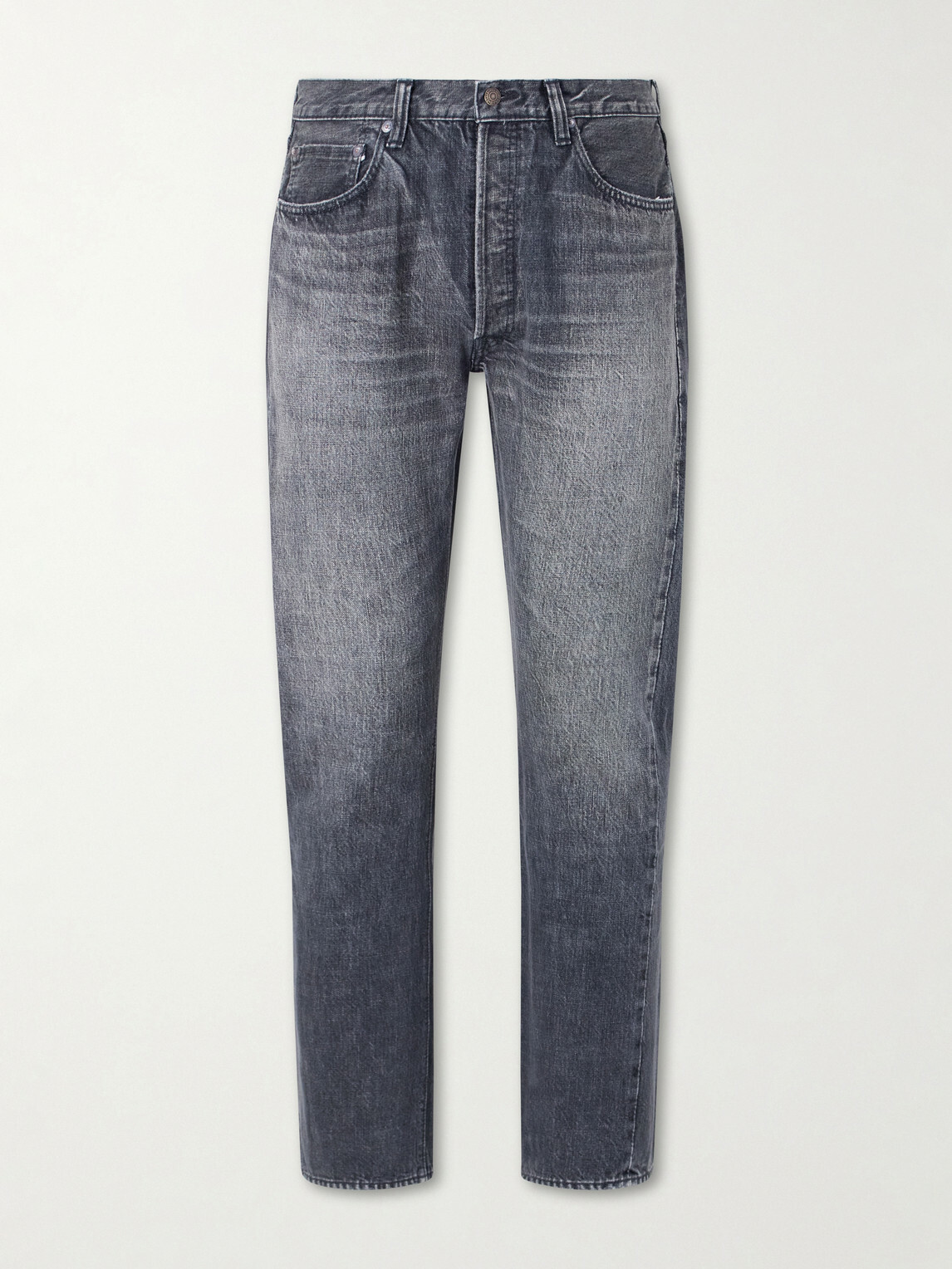 FULLCOUNT - Dartford 1101BKHW Straight-Leg Jeans - Black