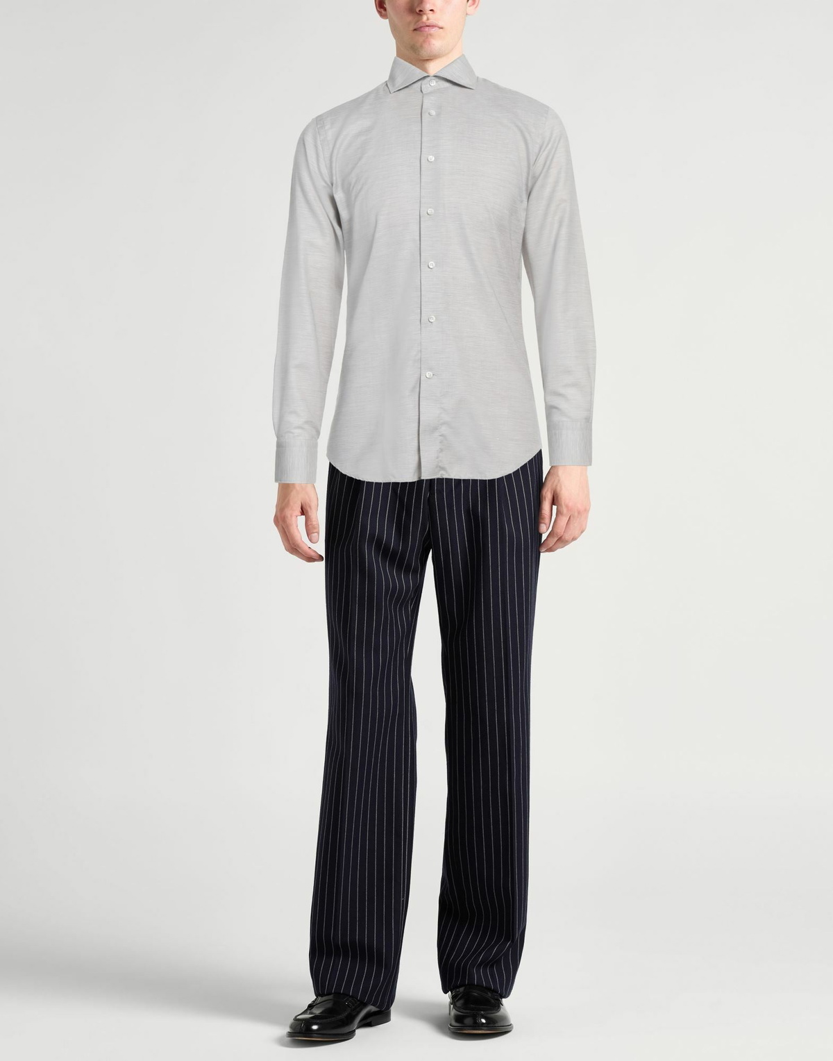 Canali Mens Shirt in Grey