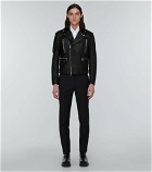 Alexander McQueen - Leather biker jacket