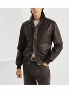 Brunello Cucinelli Leather Jacket