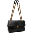 Vivienne Westwood Black Anita Medium Shoulder Bag