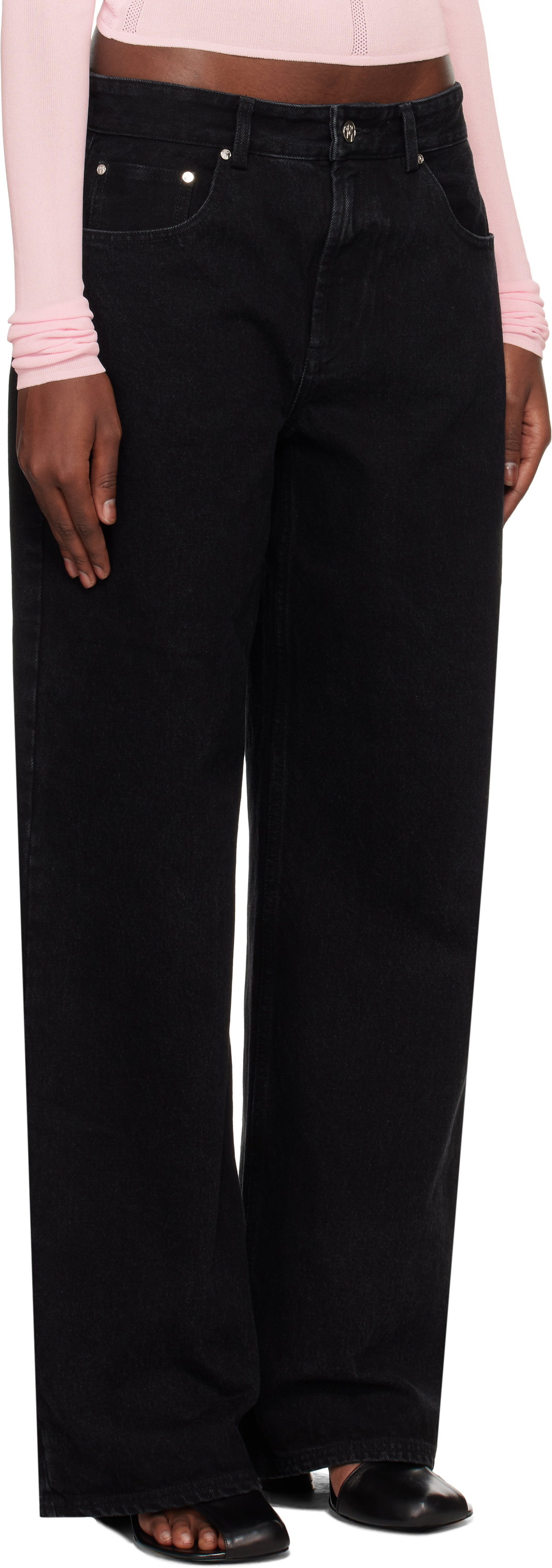 Paris Georgia Black 09 Baggy Jeans