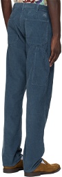 PS by Paul Smith Blue Five-Pocket Trousers