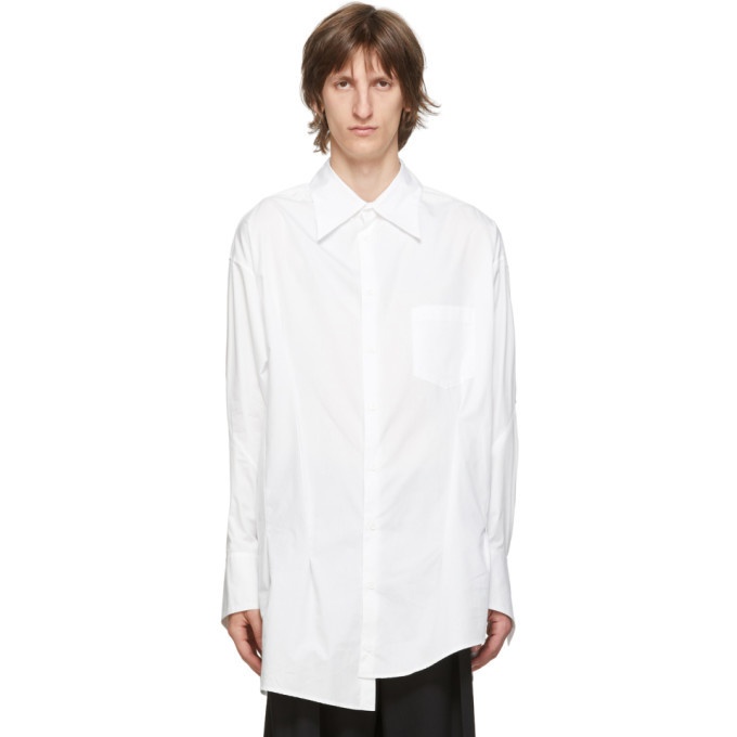 Photo: Sulvam White Broad Over Shirt