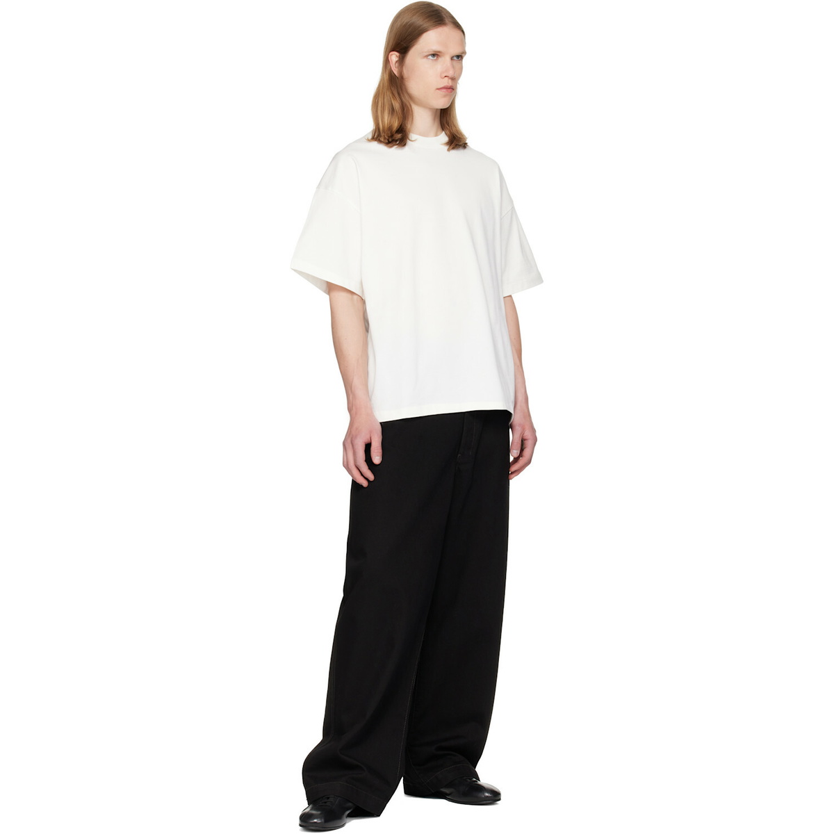 Jil Sander White Crew-Neck T-shirt